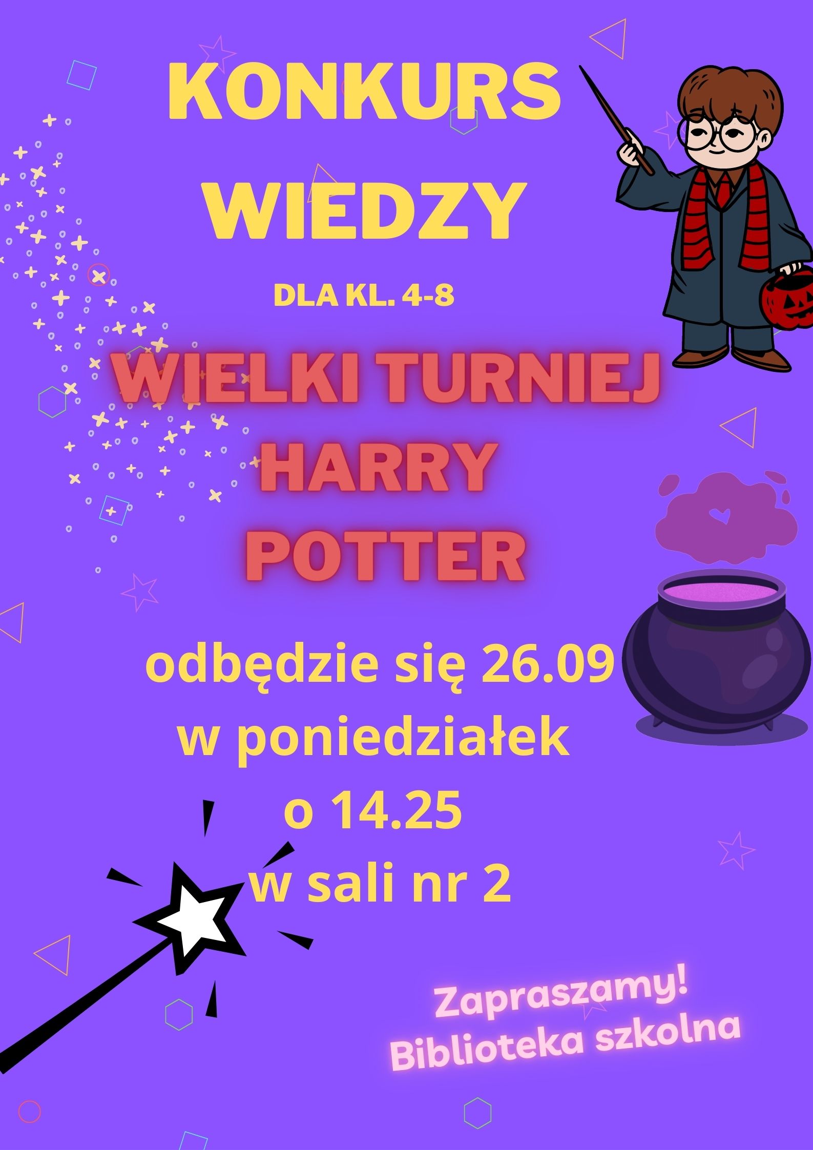 Read more about the article Harry Potter – eliminacje szkolne
